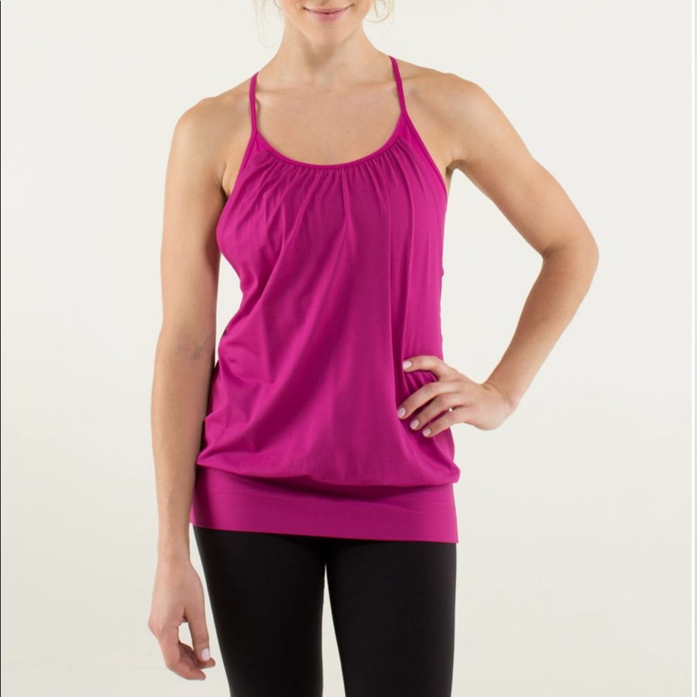 Lululemon No Limits Tank - Raspberry - image 1